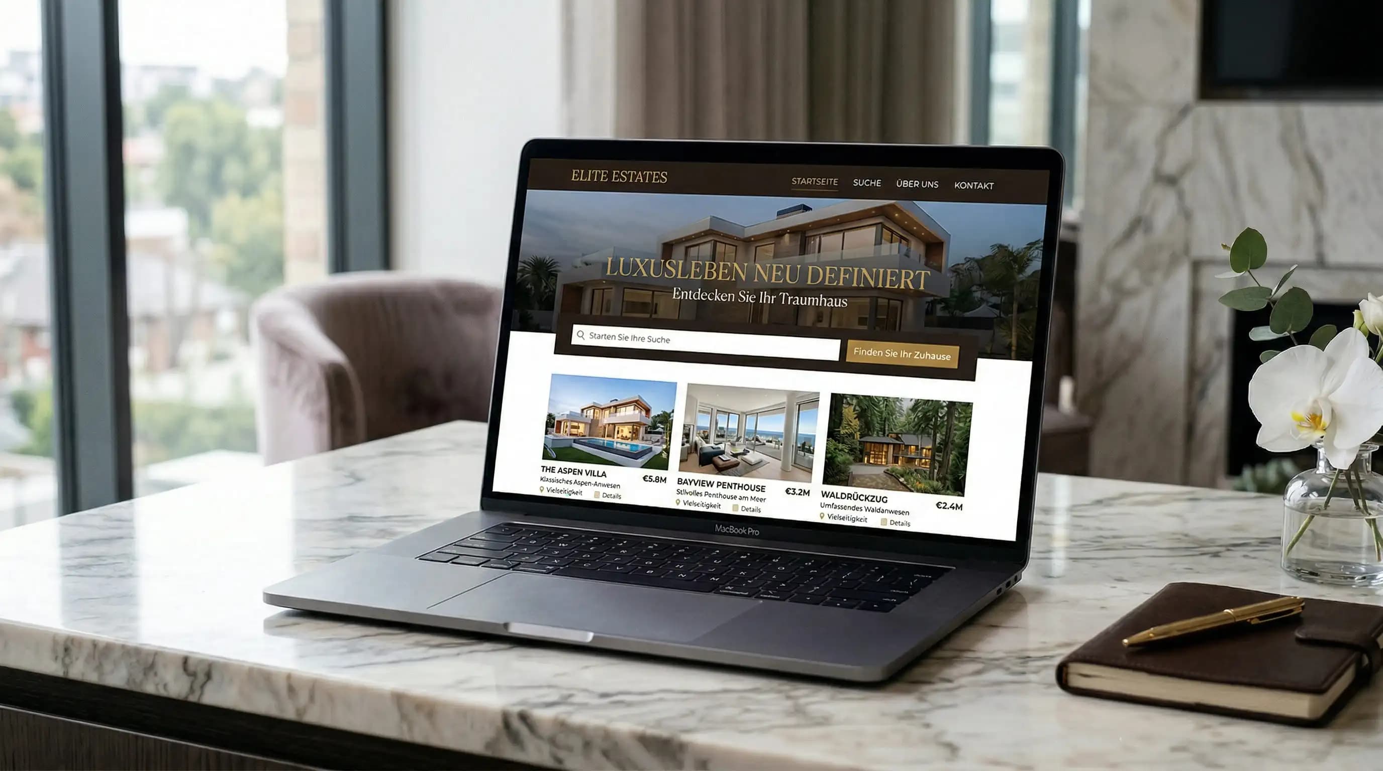 Luxury Real Estate Website