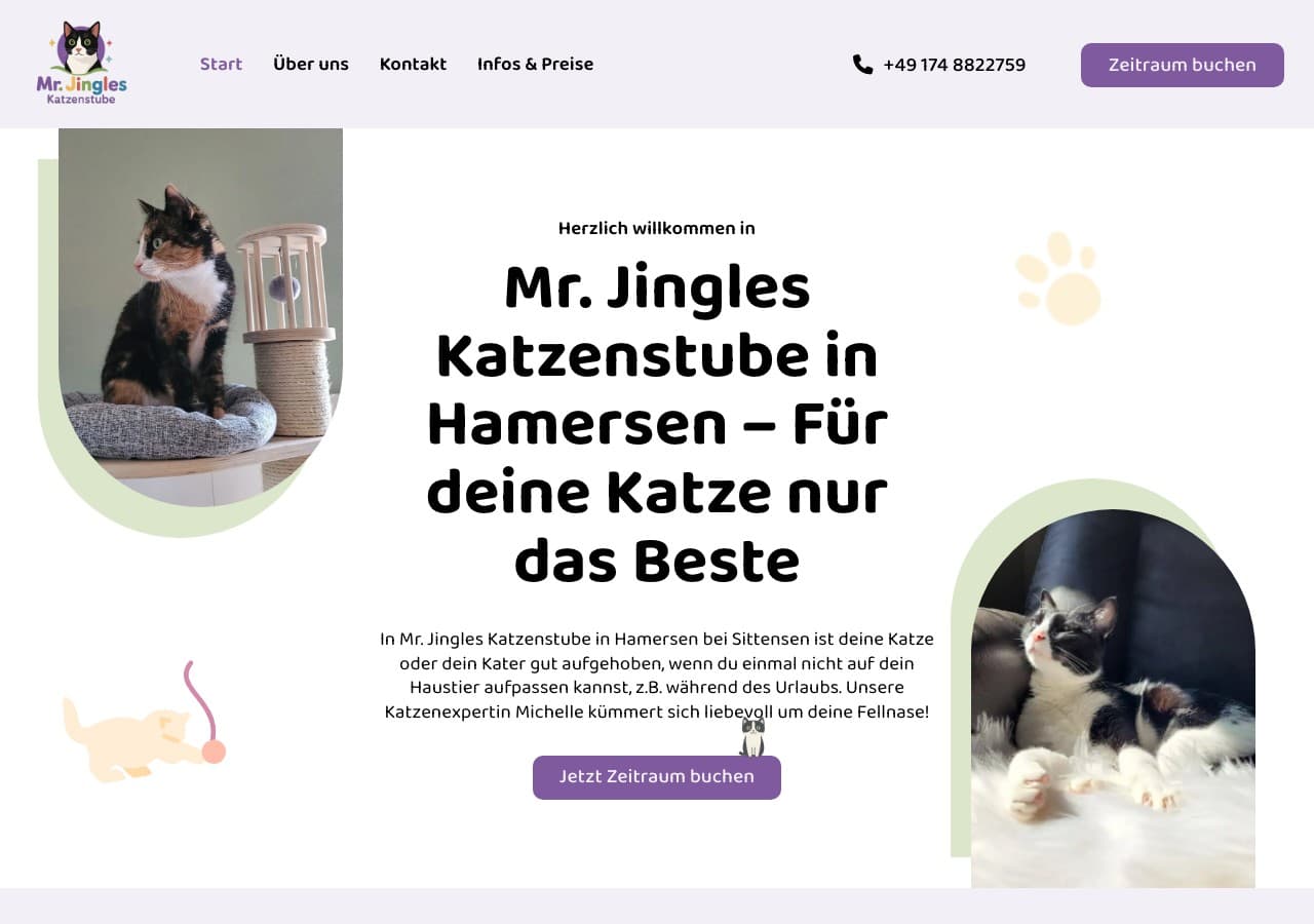Mr. Jingles Katzenstube
